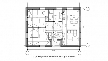 Спектр 85 / План 1 этажа