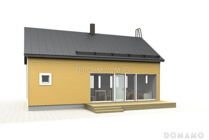 Проект каркасного дачного дома