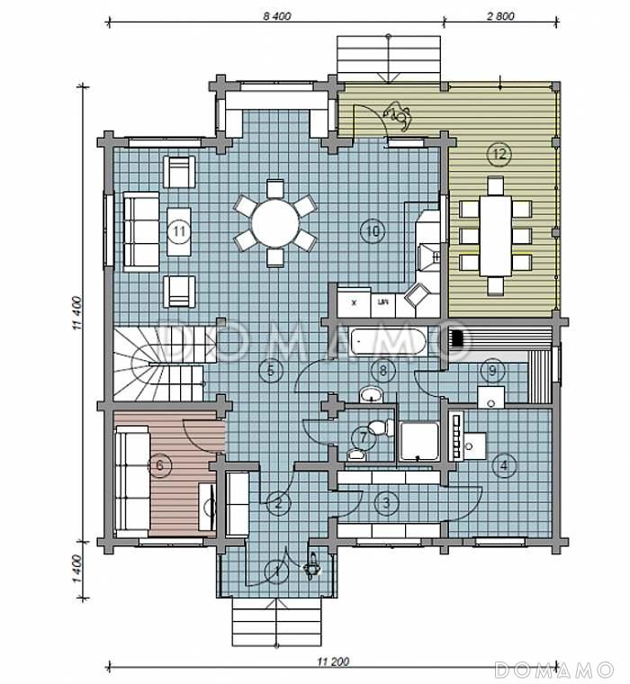 Д 101 / План 1 этажа