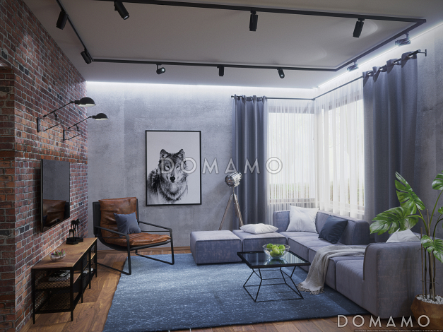 Проект трехэтажного газобетонного дома с двойным гаражом