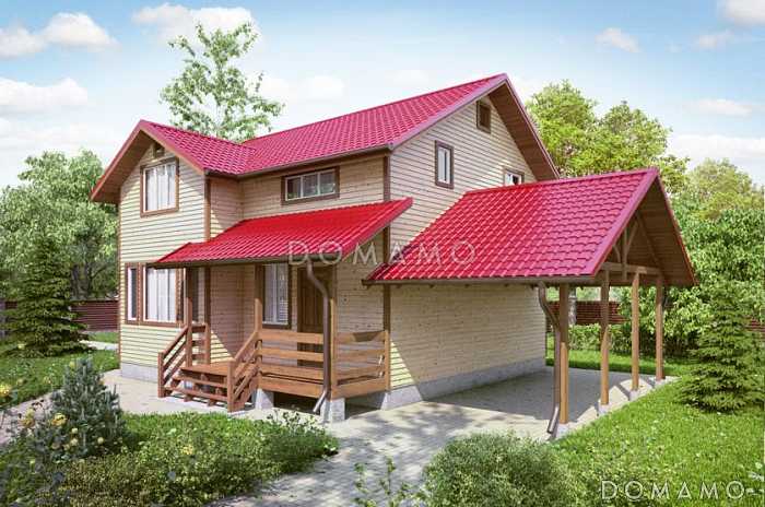 Проект дома из бруса с идеальной планировкой