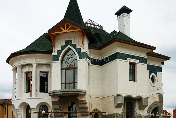 Проект компактного коттеджа в стиле модерн