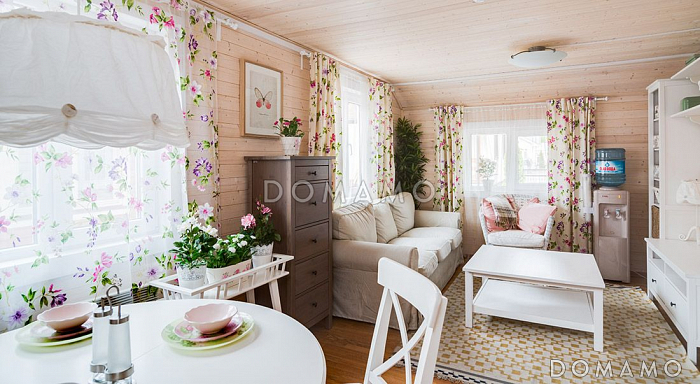 Проект одноэтажного компактного дома