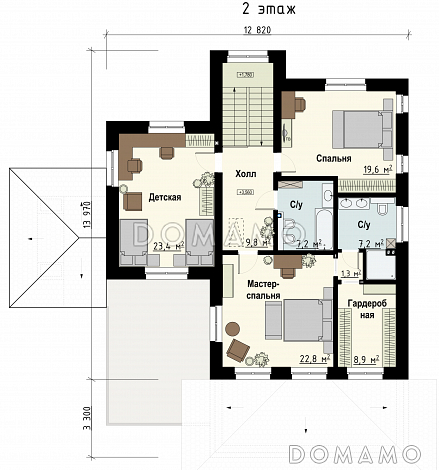 Фрэнк / План 2 этажа