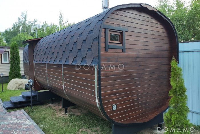 Баня бочка Квадро Эксклюзив-СВ