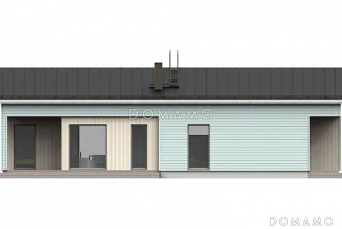 C-114 одноэтажный дом 