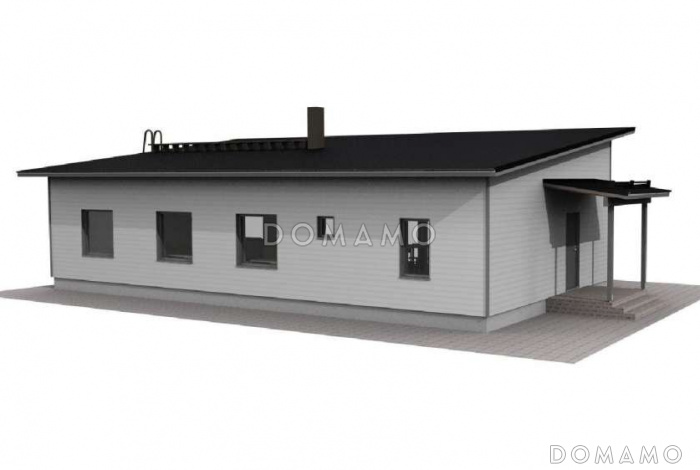 С-151 одноэтажный дом