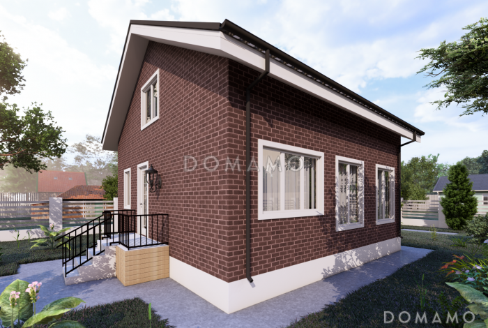 Каркасный дом для двух человек SK-56