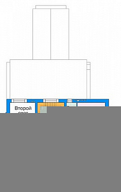 Проект в современном стиле / План мансардного этажа