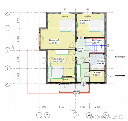 Каркасный дом 
