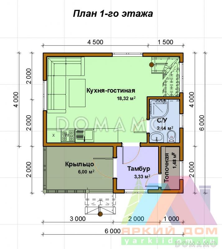 S-1 / План 1 этажа