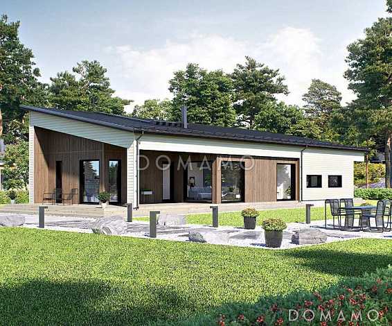 С-197 одноэтажный дом 