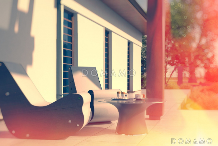 Проект просторного одноэтажного дома из газобетона с четырьмя спальнями и гаражом на два автомобиля