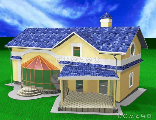 Проект бассейна круглогодичного использования с чердачным этажом под физкультурный зал