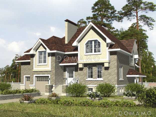 Проект коттеджа с билиардной и вторым светом