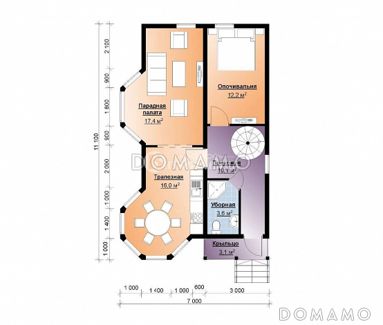 Калининград / План 1 этажа