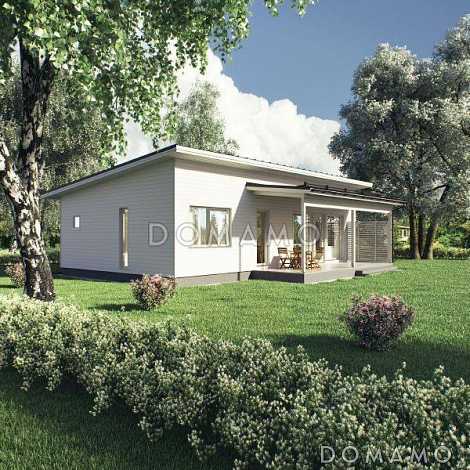 С-121 одноэтажный дом 