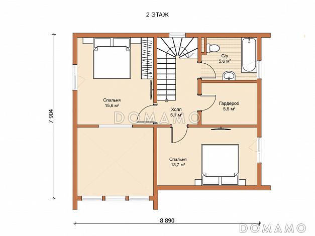 Каркасный дом 
