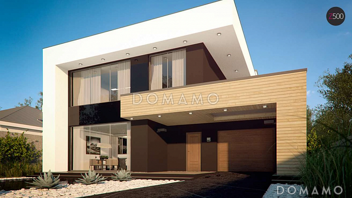 Проект кирпичного дома с 4 спальнями и большой гостиной, адаптированный для сейсмозоны