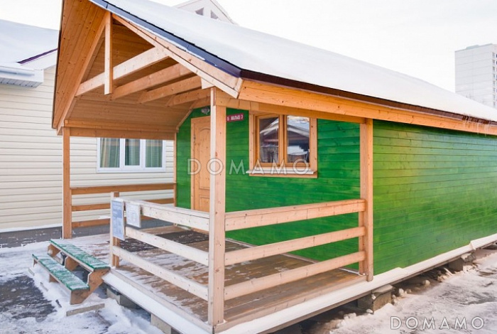 Проект дома 5х4 из клееного бруса