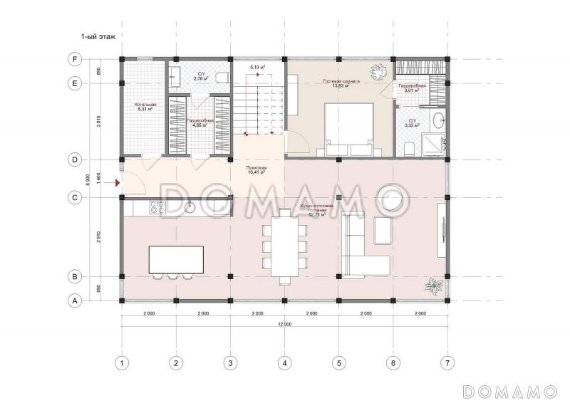 ART 7 / План 1 этажа