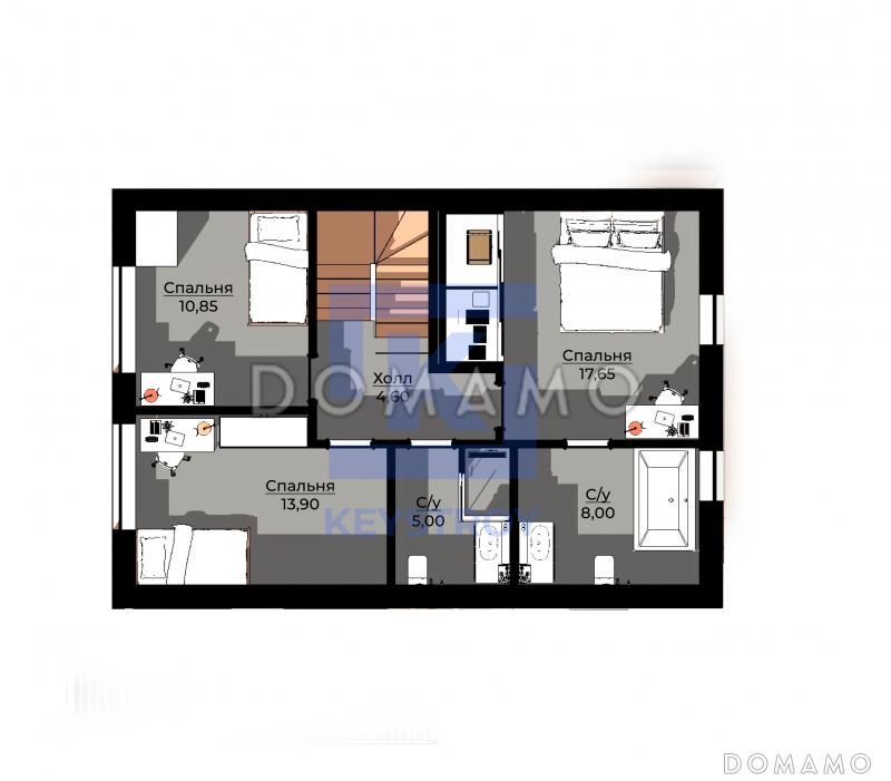 КейСтрой-335 / План 2 этажа