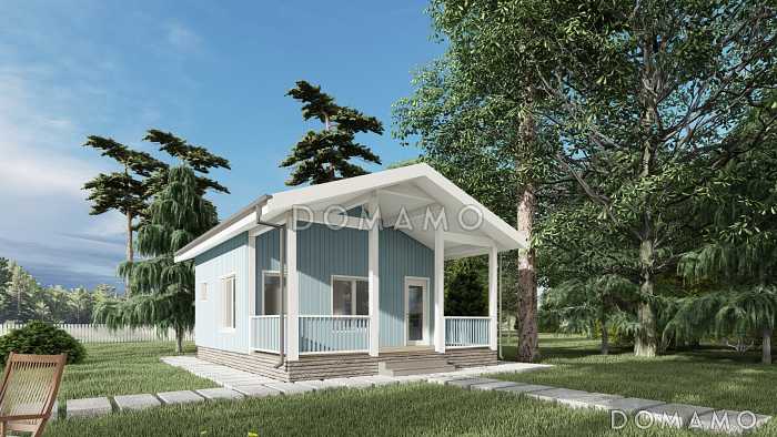 Каркасная баня 