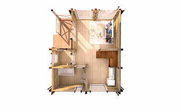 Клен / План 1 этажа