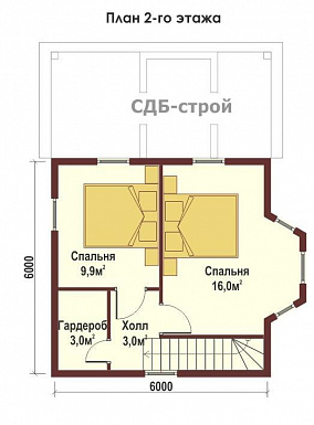 ДБР5 / План 2 этажа