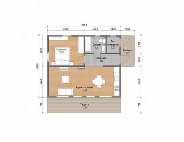 ДК-185 / План 1 этажа