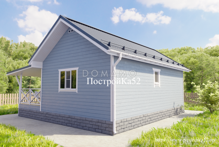 Каркасный дом "Прима 25"