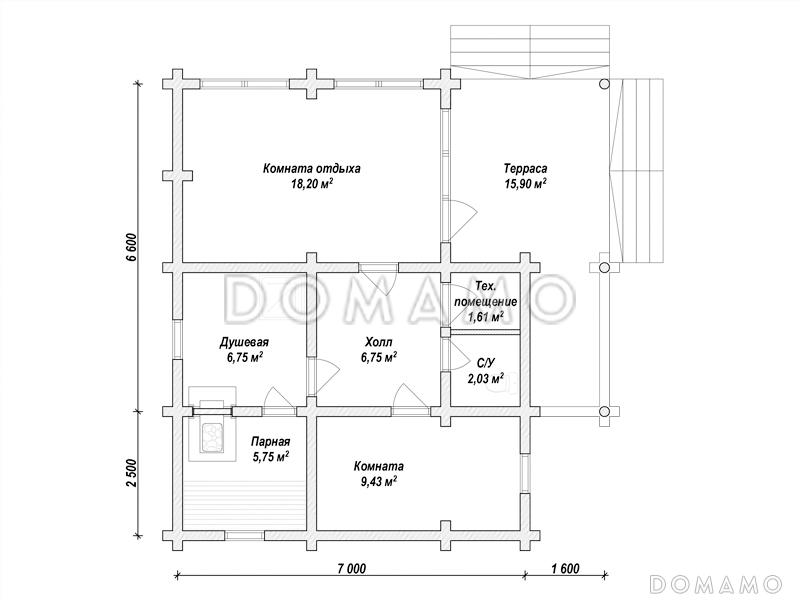 K-227 / План 1 этажа