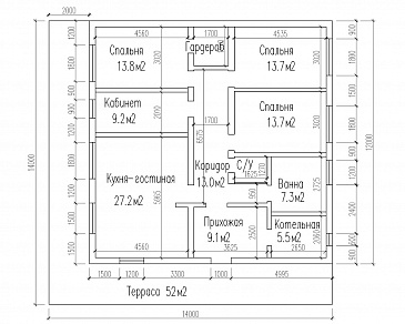 КП-006 / План 1 этажа