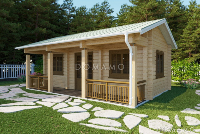 Готовый дачный дом