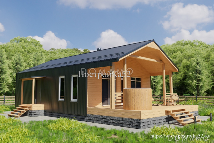 Барнхаус проект "Классик 10"