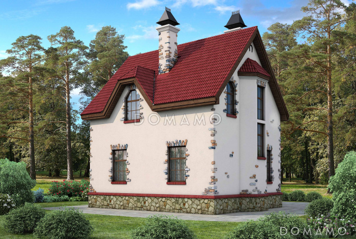 Проект лаконичного коттеджа