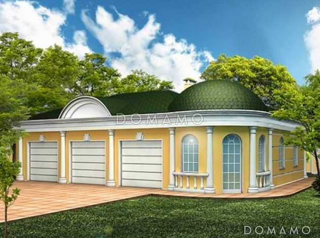 Гараж в классическом стиле