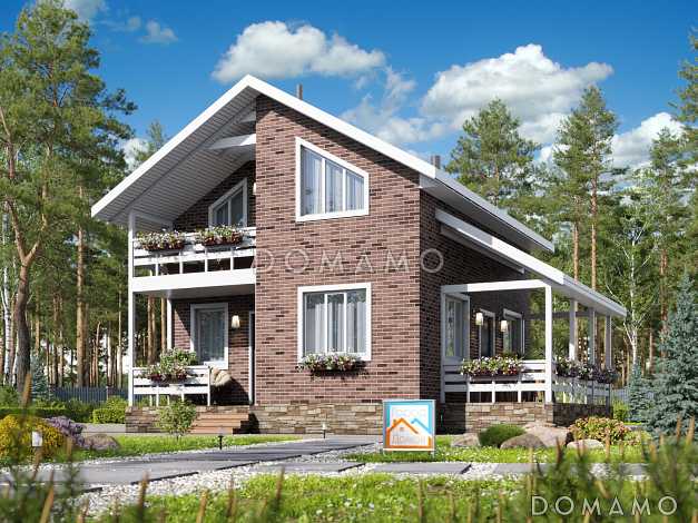 Каркасный дом "Гамма"