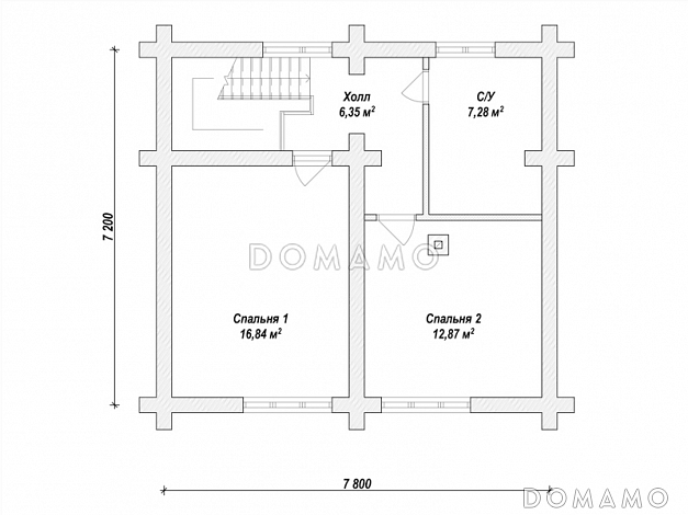 K-253 / План 2 этажа