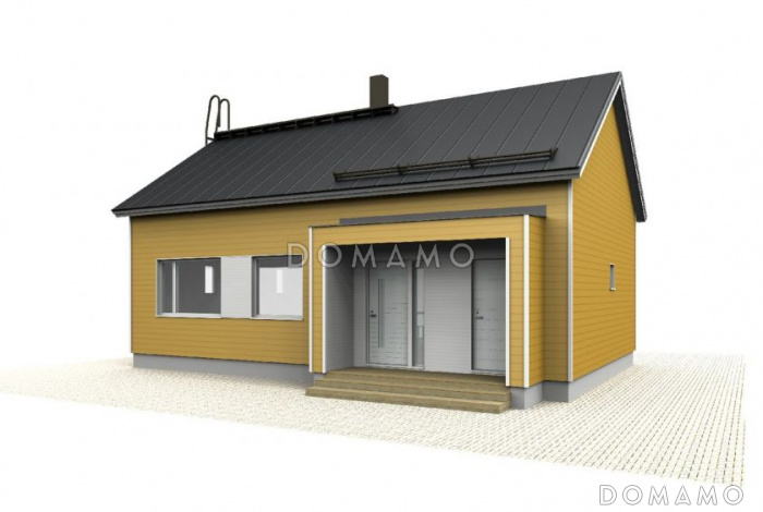 Проект каркасного дачного дома