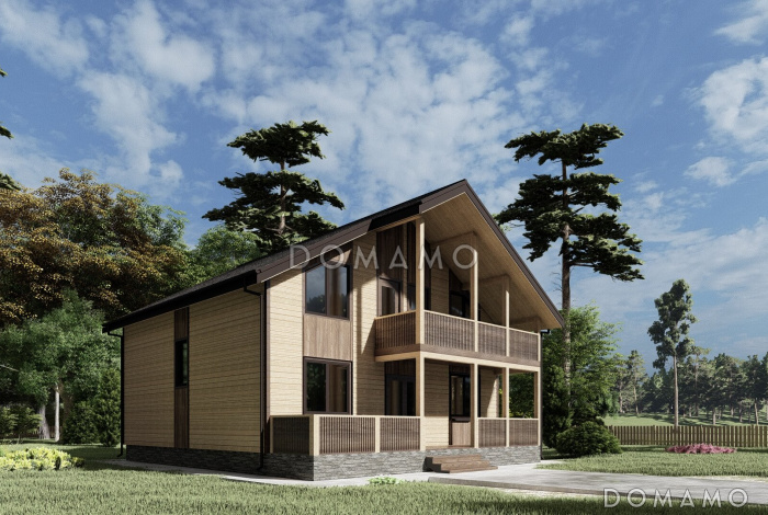 Каркасный дом 