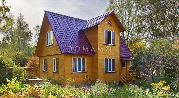 Проект дома 7х9 из бруса